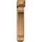 Ekena Millwork Legacy Craftsman Rough Sawn Bracket w/ Offset Brace, Western Red Cedar, 8"W x 32"D x 44"H BKT0806X32X44LEC04RWR - alternate 4